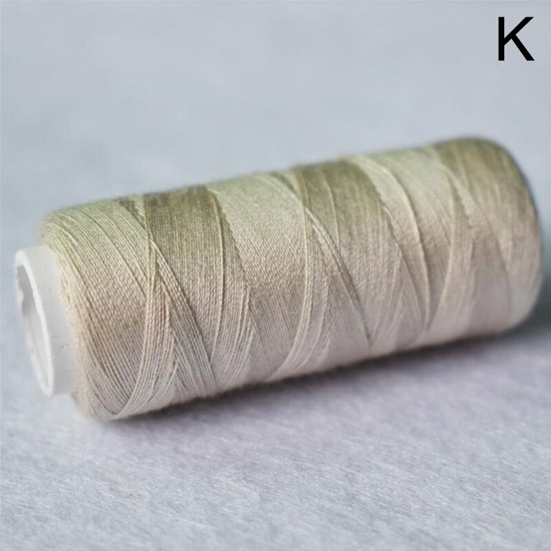 5 pcs/lot jean surverrouillage fils à coudre 50M fort Polyester fil Machine à coudre couture main artisanat accessoires 16 couleurs: K