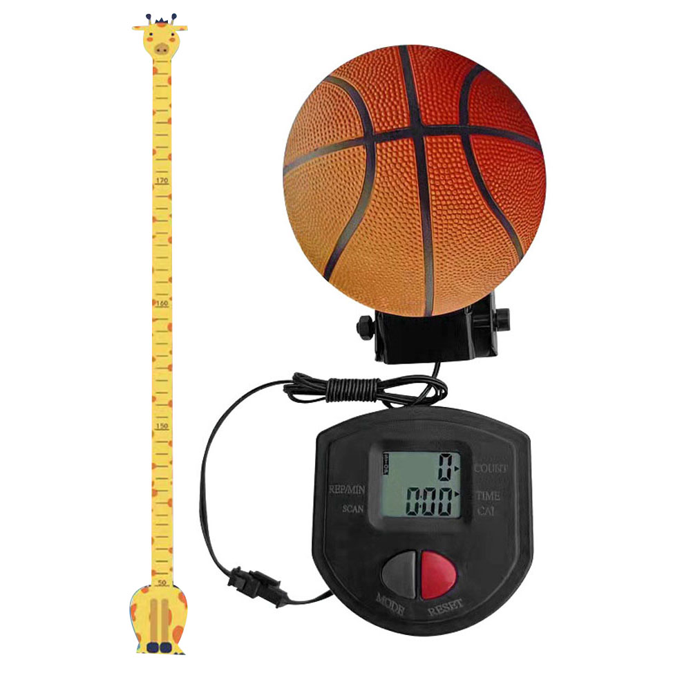 Contador de salto de altura táctil para niños y adolescentes, juguete de de crecimiento Vertical, entrenador de salto de altura con pegatina de altura: B