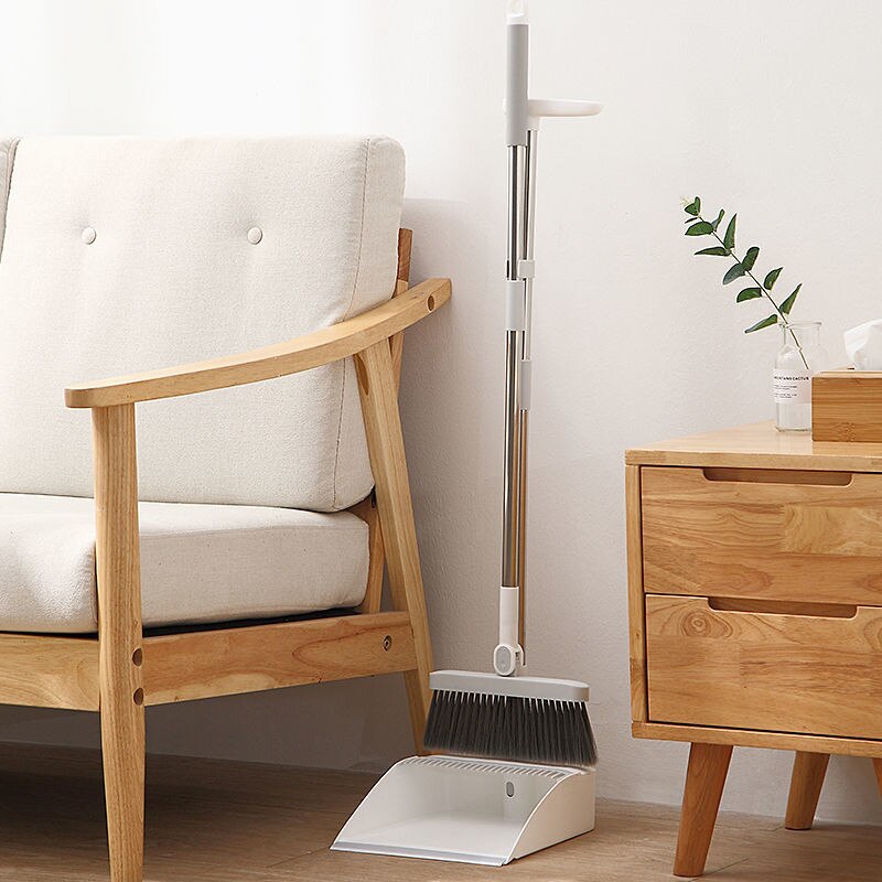 Home Cleaning Tools Broom and Dustpan Trash Shovel for Dust Magic Floor Squeegee Mop Sweeper Brush Folding Garbage Dust Pan Set