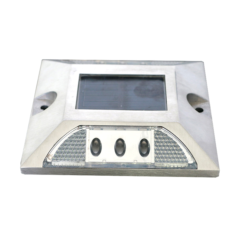 version IP68 Waterproof Solar Powered LED Road Stud Light road Reflective Light Ground Warning Light