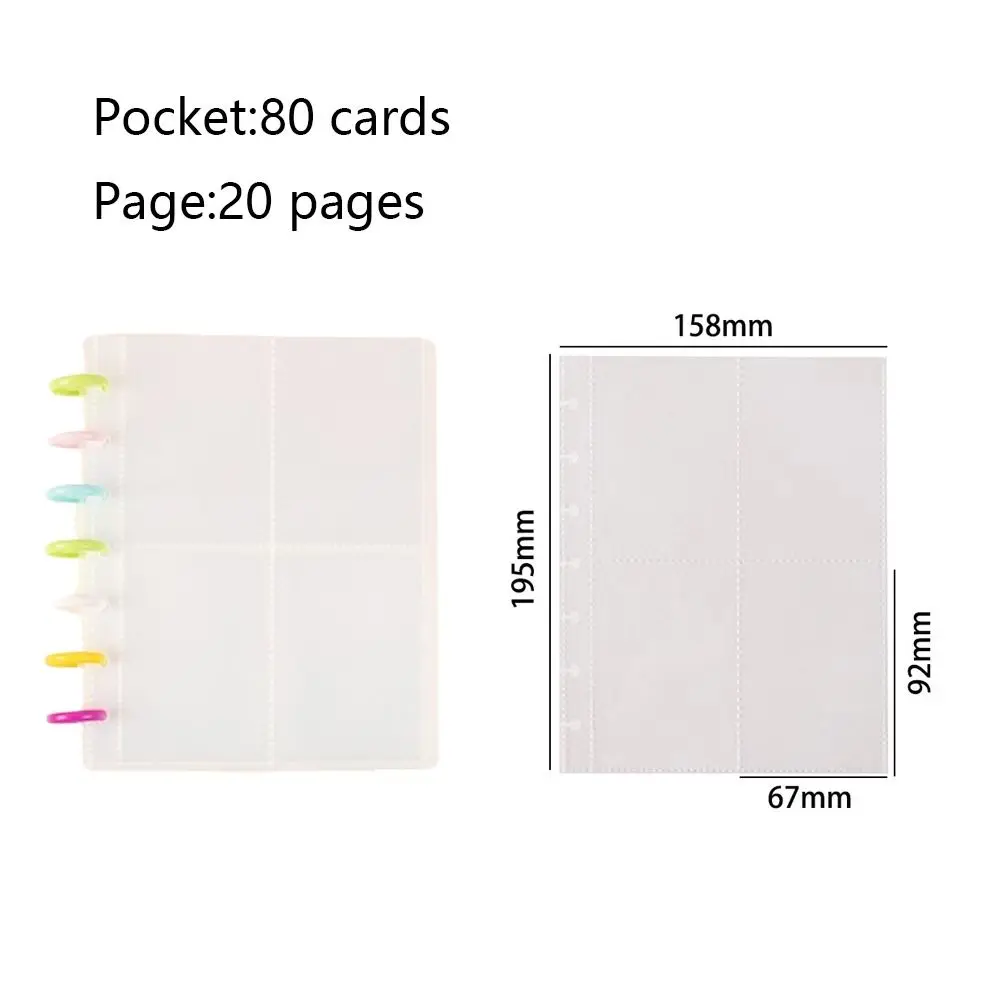 Multi-Taschen 3-Zoll-Fotoalbum eins Stil Idol Karten sammeln Buch kpop Karten Halfter verlieren blatt Bindemittel Foto karten Halfter: dunkel Grau