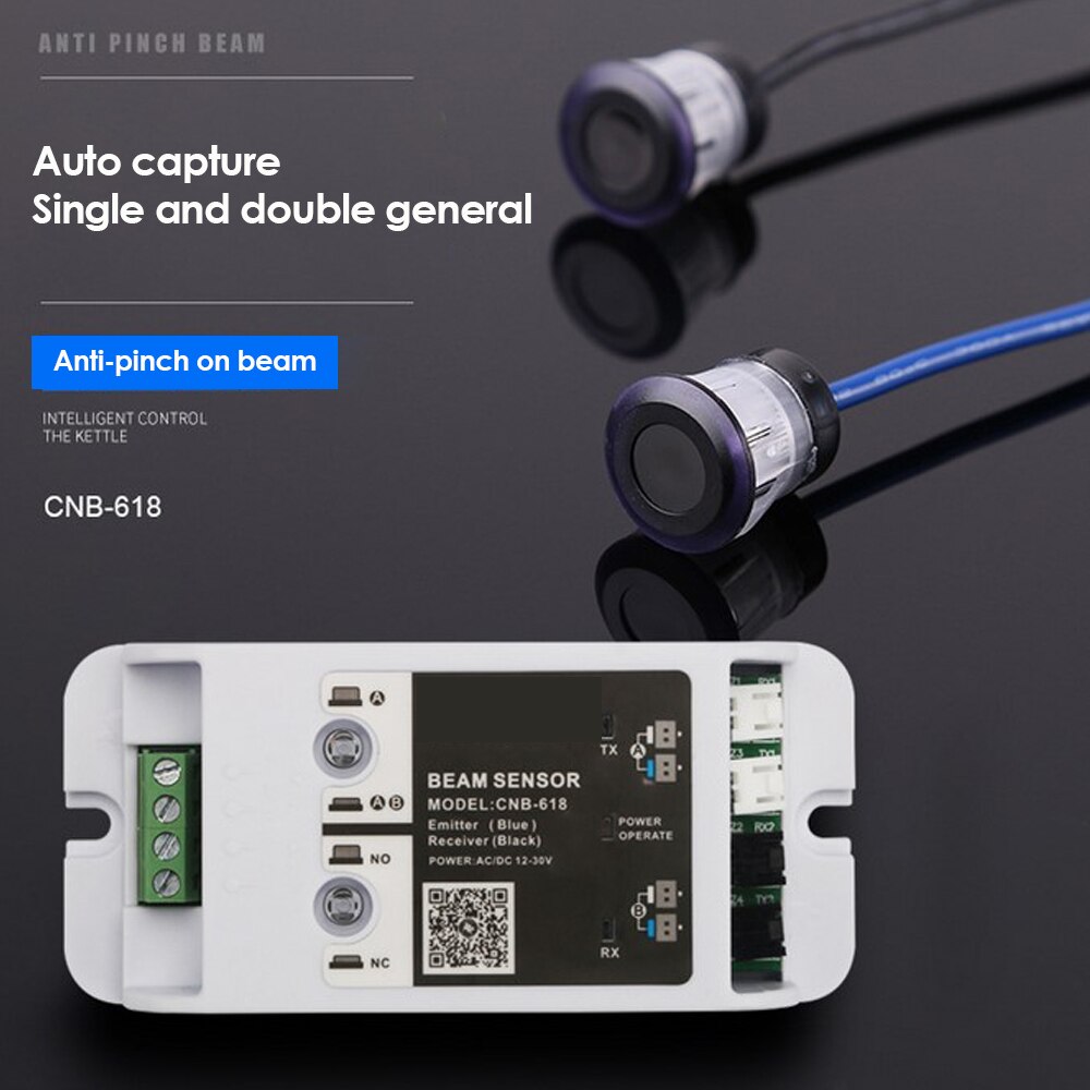 10m electronic Safety Light automatic door safety beam sensor Photoelectric Beam Sensor (Single/double Beam)