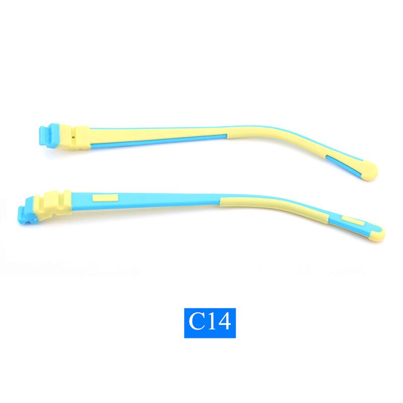 Gafas de silicona para niños, patillas de silicona de colores a presión, varios colores opcionales, accesorios para niños, novedad de: Oro