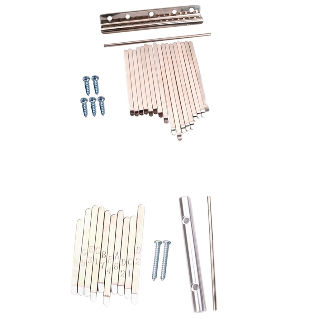 17 Note + 10 Note Kalimba Thumb Piano Keys African Kalimba Mbira Keys Set