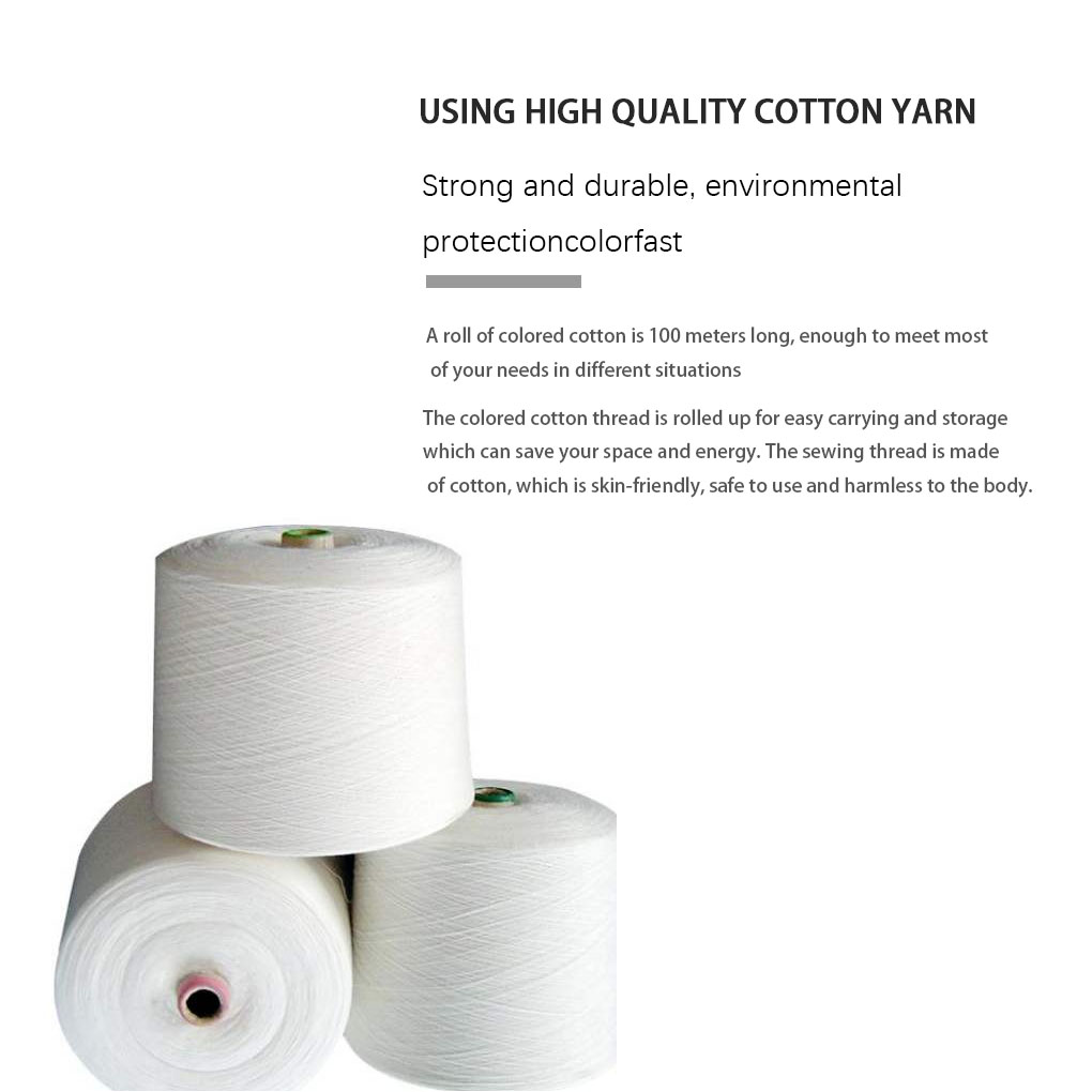 2Mm Naaigaren Sok Kleding Sjaal Breien Weven Katoen Line Spool 100 Meter Naaien Accessoire