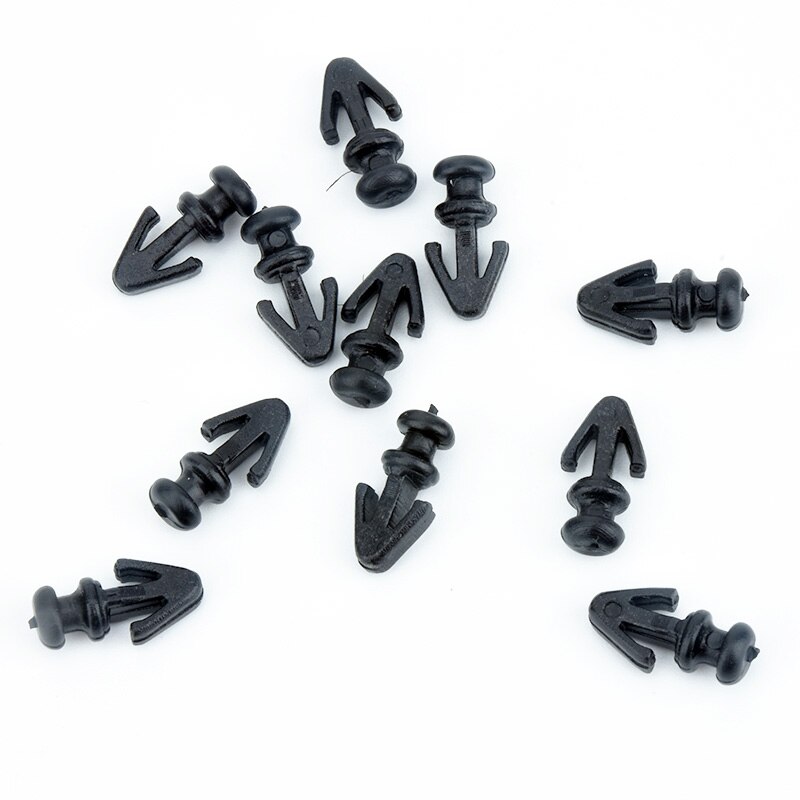 50Pcs Car Door Seal Sill Sealing Strip Clips Lower Weatherstrip Auto Fastener Rivet For Ford Mondeo MK2 MK3 MK4