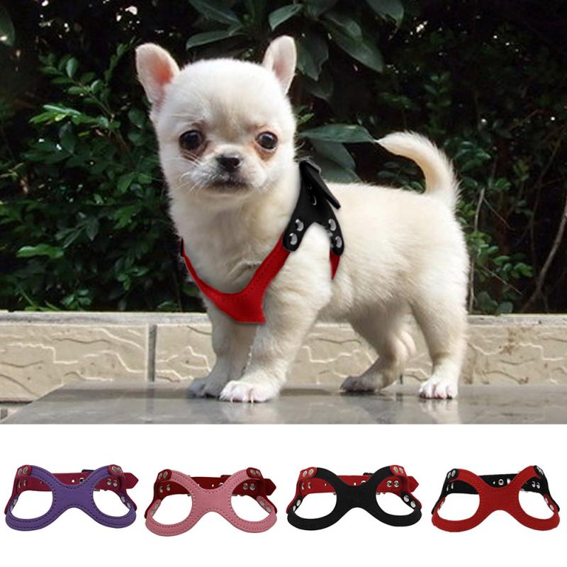 Arnés para perros suave y ajustable, para cachorros, Chihuahua