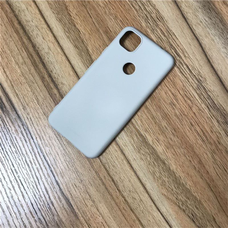 Case Voor Google Pixel 5 5A Zacht Touch Gevoel Silicon Tpu Cover: For Pixel 5A / stone