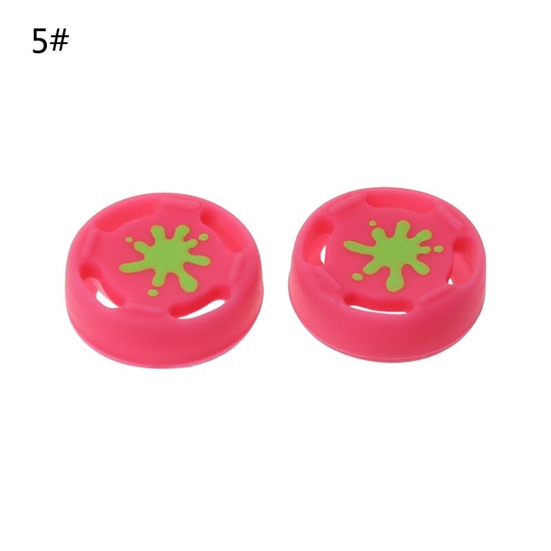 1 Pair Analog Thumb Stick Grips Tappi In Silicone JoyCon Controller Spiedi per Nintendo Interruttore NS: 5