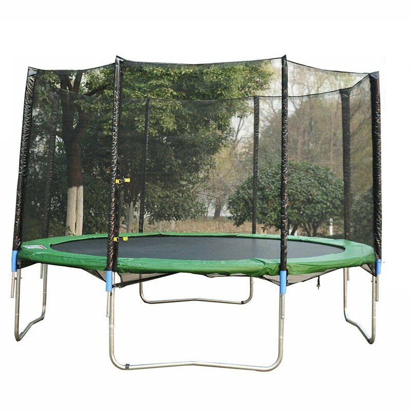 Trampolin säkerhetsnät galler studsmatta nät för 8ft 244cm ramar studsmatta reservdelar