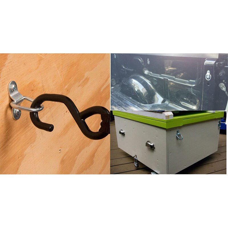 10Pack D Ring Tie Down Ring Load Anchor Trailer A... Grandado