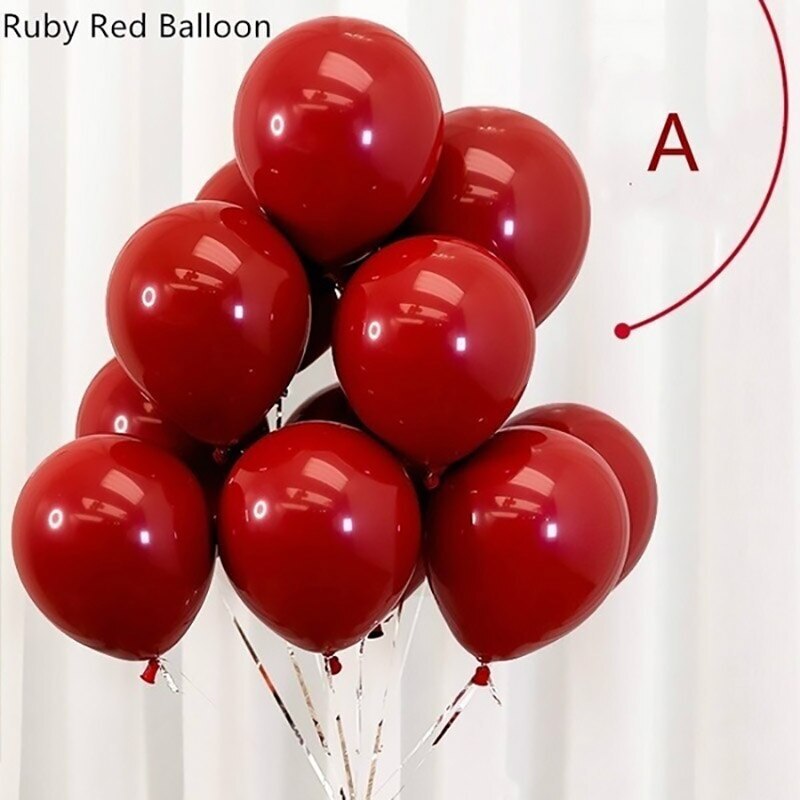 20 piezas globos en forma de corazón de 10 pulgadas, globos de látex para cumpleaños, decoraciones para de cumpleaños, para niños y adultos, globos de aniversario de boda: A