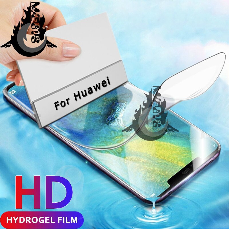 Hydrogel Film for Huawei P40/P30 Pro/Lite Screen Protector for Huawei P40 Pro Plus Screen Protector Huawei P40 Lite E 4G 5G