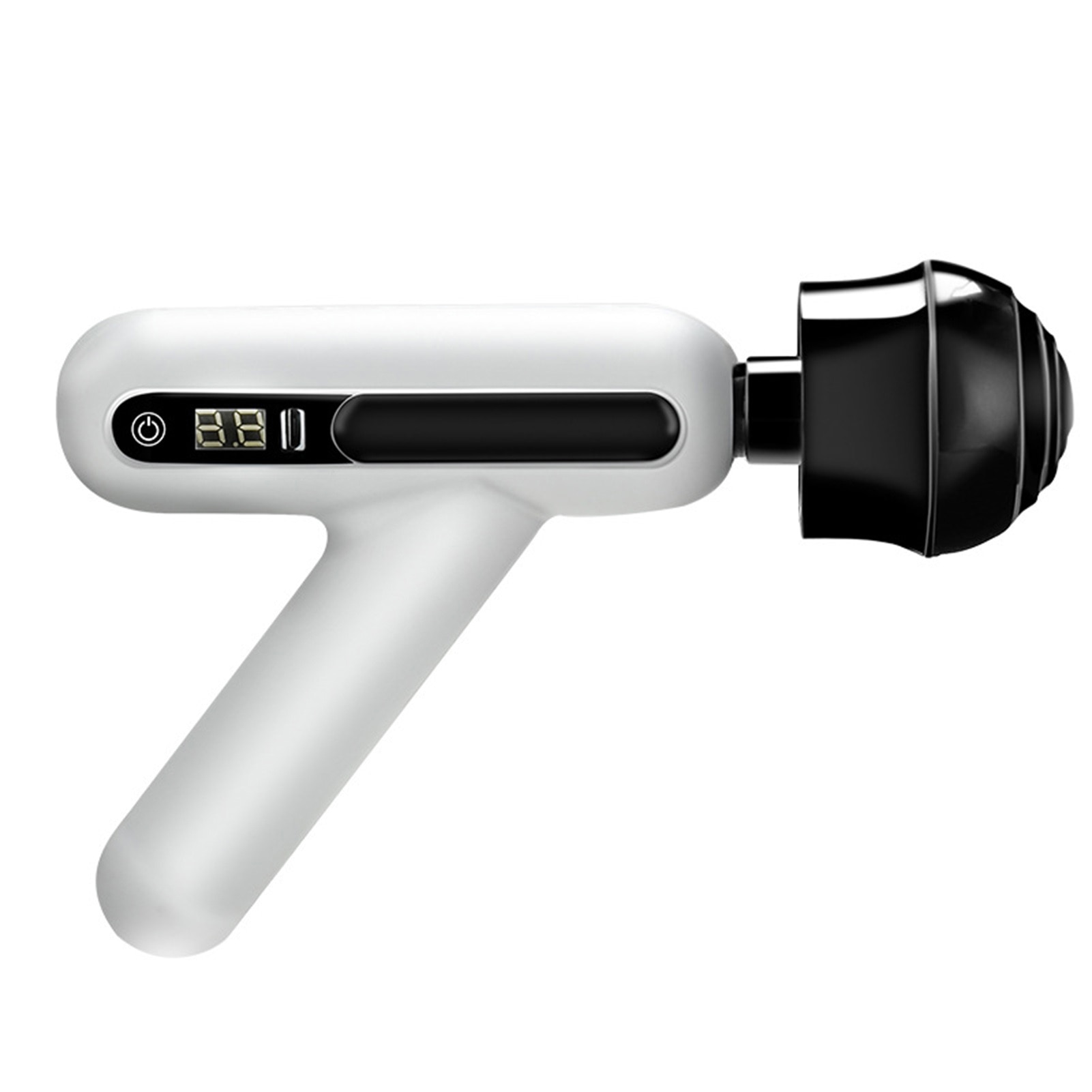 Deep Tissue Muscle Massager Portable USB Charging 12 Gear Speed Massage Gun With LCD Display