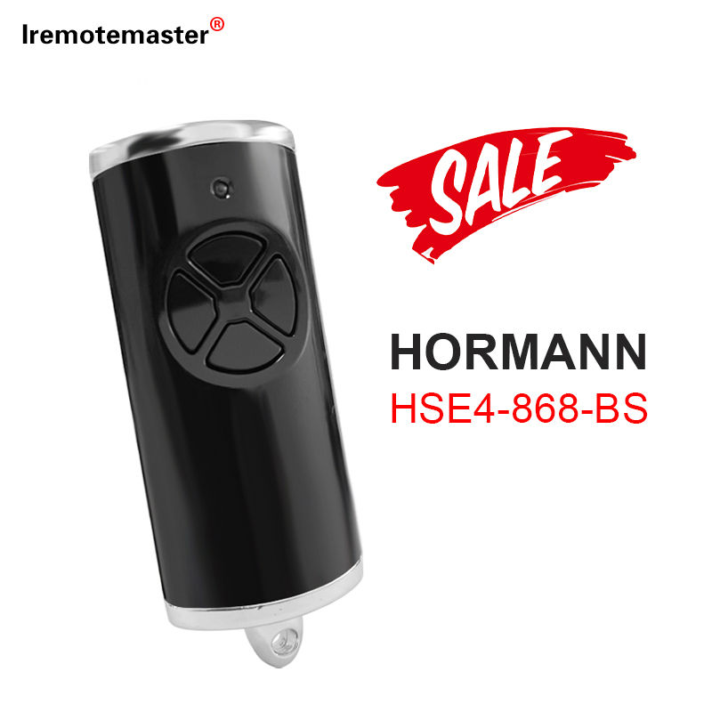HORMANN 868 AFSTANDSBEDIENING HSE2 HSE4 868 BS ROLLING CODE AFSTANDSBEDIENING BiSecure 868 MHz GARAGEDEUR AFSTANDSBEDIENING APPARAAT: Zilver