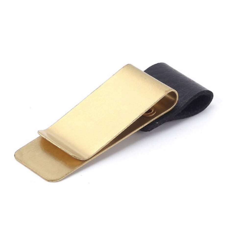 Pen Loop For Notebook Retro Leather Journal Notebook Pencil Holder Bookmark With Metal Clip: C