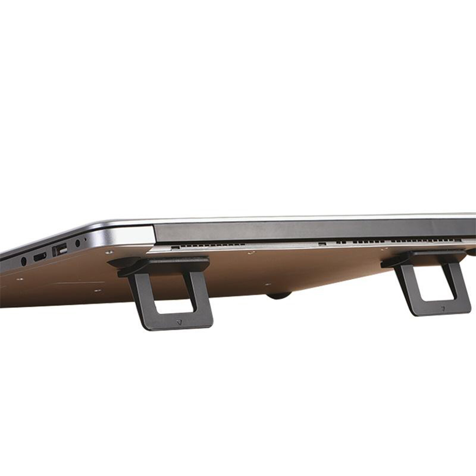 Portable Notebook Laptop Desk Stand Riser Adhesive Resuable Holder Mount