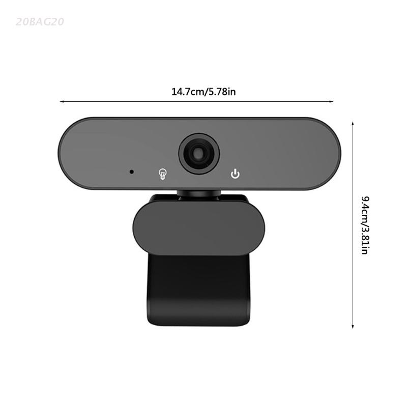 1080P Webcam PC Web Camera 360 ° USB Mic Live Beauty Cam per urlare Live Vedio