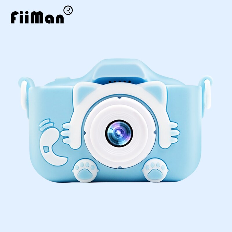 Fiiman Kids Kinderen Camera Digitale Instant Video Camera 'S Jaar Kerstcadeaus Mini Educatief Speelgoed Voor Meisjes Jongens Baby