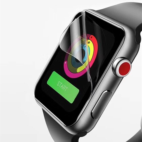Protecteur d'écran pour Apple Watch 5, Film de couverture complète 11D, 44mm 40mm iWatch série 3 2 1 42mm 38mm, verre, accessoires: 38mm series 321