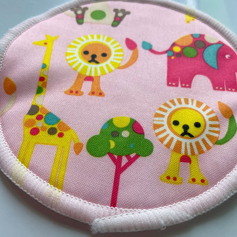 2016 pororo 30 cores PUL impresso impermeável pad de mama, bambu pad enfermagem reutilizável para a mãe, almofadas de enfermagem materno 24 pçs/lote