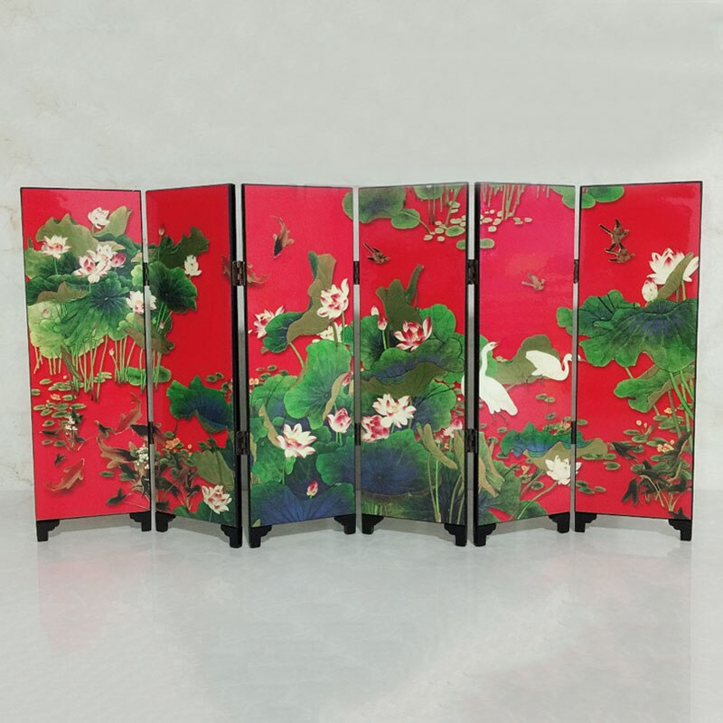 Timber Divider Mini 1*Mini Folding Panel Screen Room Divider Wood Chin... – Grandado
