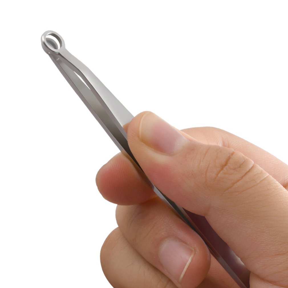 Nase Haarschnitt Anti-statische Präzision Pinzette einstellen Edelstahl Elektronische Reparatur Werkzeuge Schmerzlos Lögesungen trimmen Pinzette