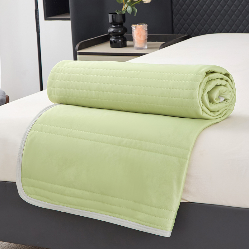 Eiscreme-Klimaanlagen-Kühldecke für Bett, weiche, atmungsaktive Sommerdecke, Königin-Schmusetuch, leichte, kühle Bettdecke: Zwilling / dunkel Grau