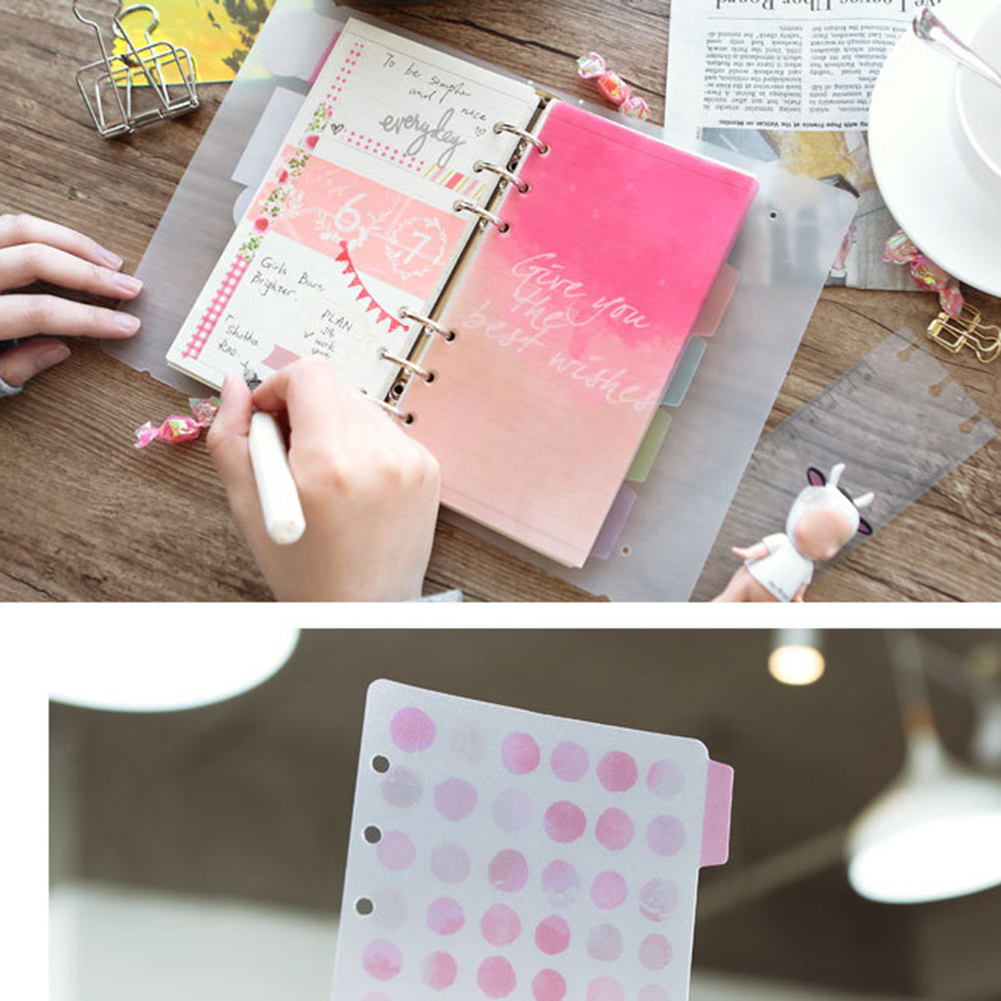 5pcs Cute Notebook Planner Agenda Diary Hard Cover Yearly Monthly Planning Papers Journal Notebook Daily Memos