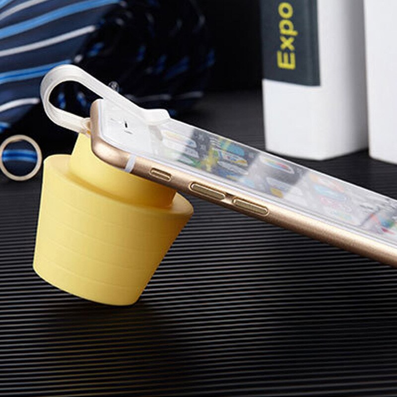 Lámpara creativa de silicona para teléfono móvil, Mini lámpara de luz nocturna, pantalla para teléfono móvil, pantalla de Flash para teléfono móvil para exteriores