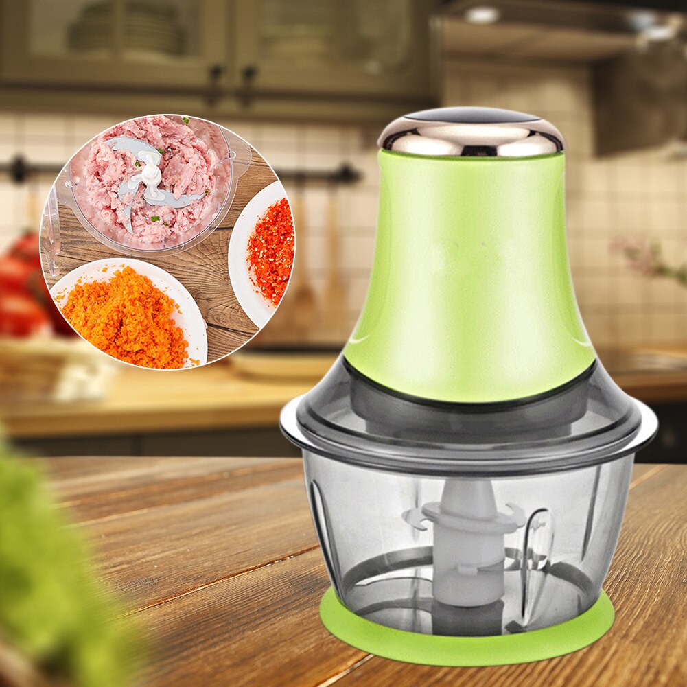 220V 1.2L Mini Electric Meat Grinder Baby Food Maker 300W Kitchen Chopper Food Processor EU plug