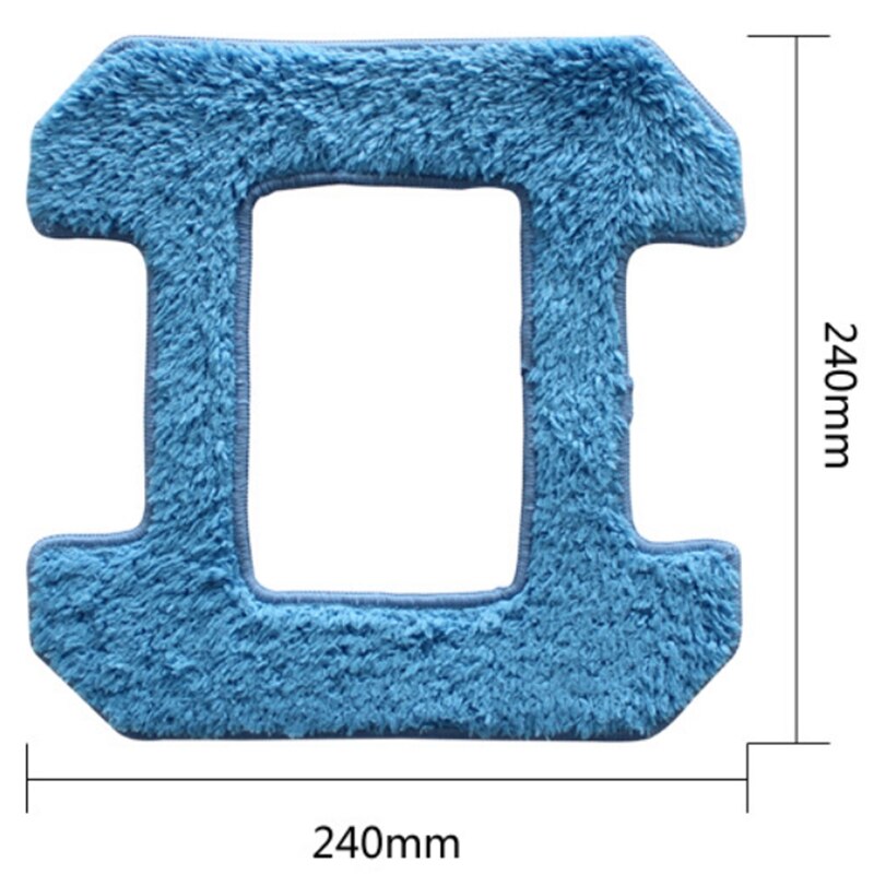 Mopa seca para Hobot 268, paño de mopa, mopa, ventanas de vidrio, pieza limpiadora de tela de microfibra, novedad, 5 uds.