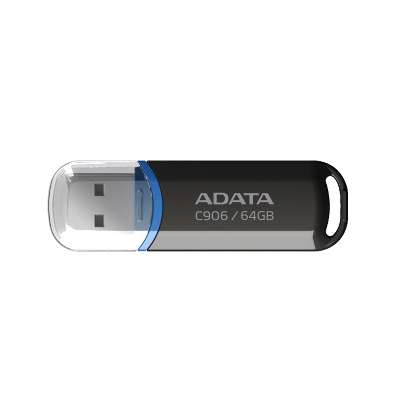 100% Original ADATA C906 USB Flash Drive 64GB 32GB 16GB 8GB USB 2.0 Mini U Stick Pen Drive High Speed Pendrive Memory Stick: black / 32GB