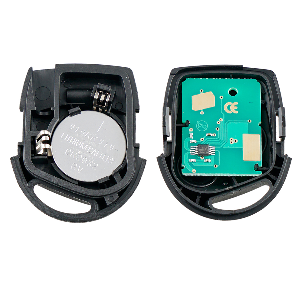 3-Tasten-Fernbedienung 433MHz 63 Chips 80 Bit für Ford Fiesta , Fusion