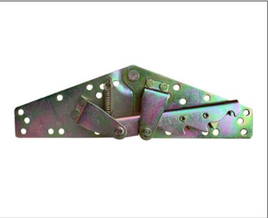 1 Conjunto = 2 uds cama plegable levantar bisagras 3-posición angular mecanismo perezoso sofá Dual-purposehinge bisagra muebles accesorios de hardware: gold 260mm