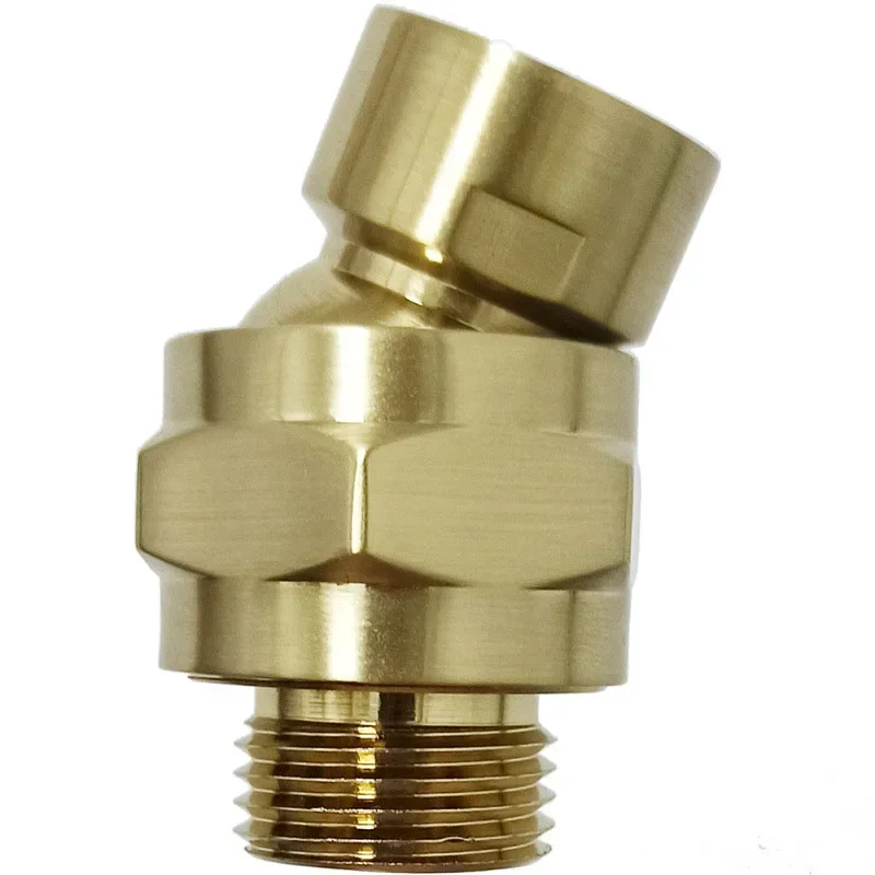 Ball Joint Hardware Adjustable Angle Swivel Adapter Shower Head Water Flow Ball Joint Connector Bathroom Accessories Bath Tools
