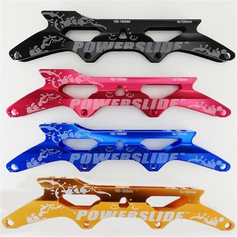 Japy skate powerslide  s3 speed skating stel inline skate chassis til 4 x 84mm 4*90mm 4 x 100mm 4*110mm hjul god som seba