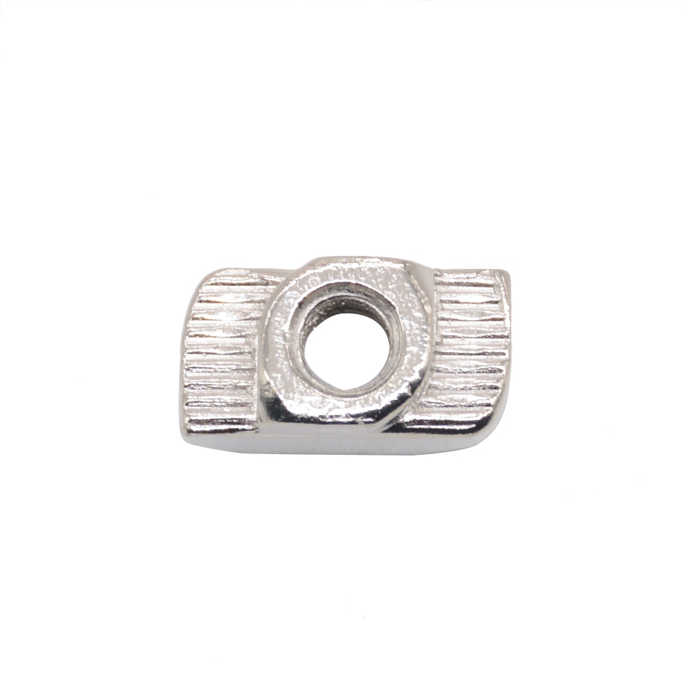 Karbonstål t type muttere festeelement aluminium kobling  m3 m4 m5 m6 til eu standard 3030 industriell aluminium profil til kossel