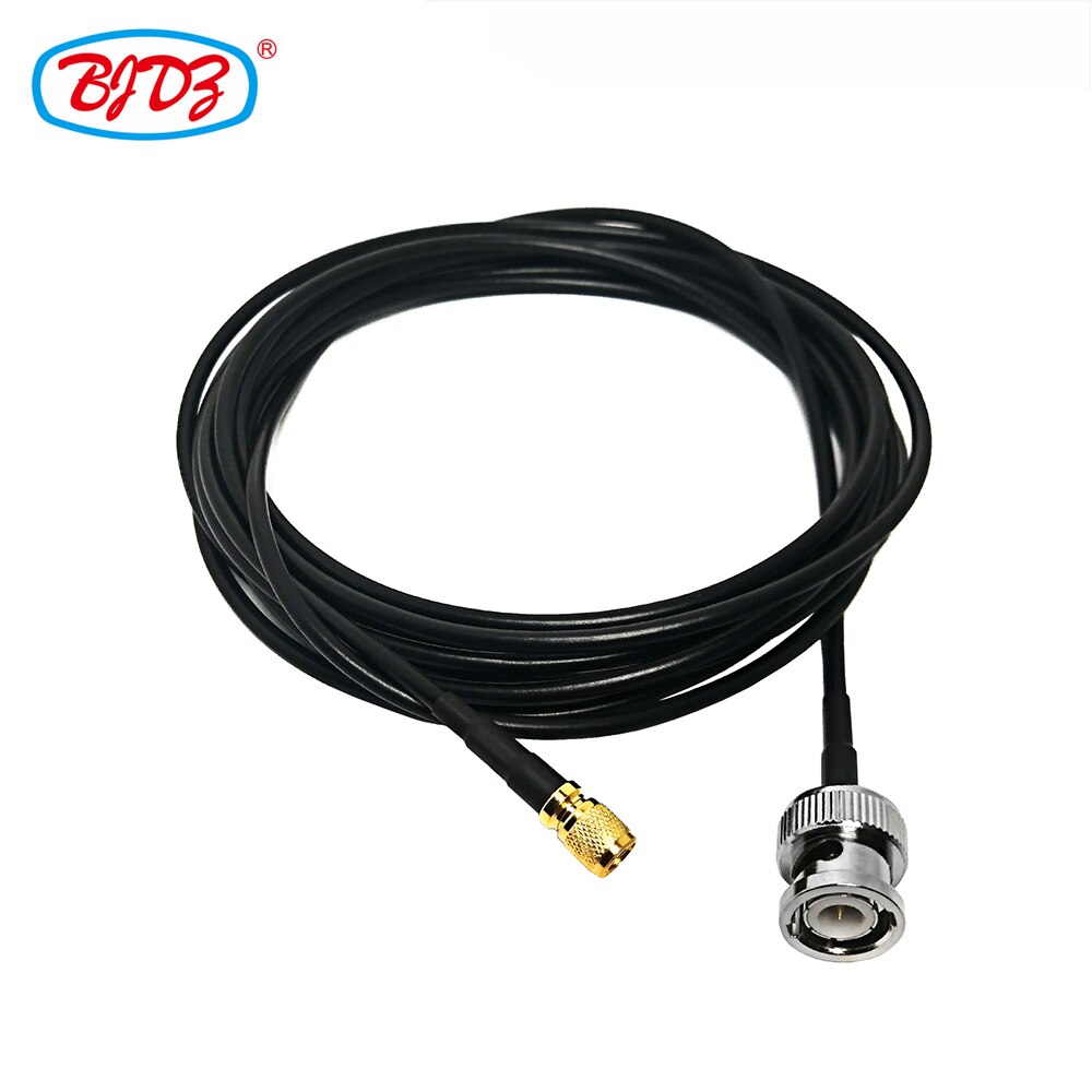 2 PCS 3 meters BNC Male to 10-32 Male Connector RG174 Pigtail Jumper Cable Assembly