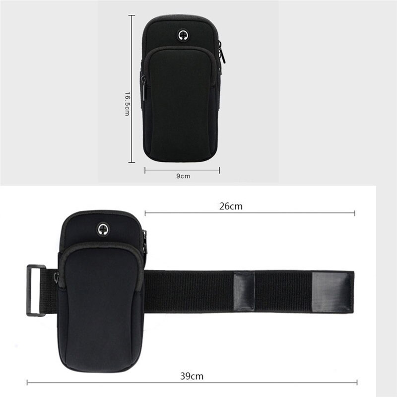 Waterdichte Universele Brassard Hardlopen Gym Sport Armband Case Mobiele Telefoon Arm Band Bag Holder Voor Iphone Smartphone Op Hand 7