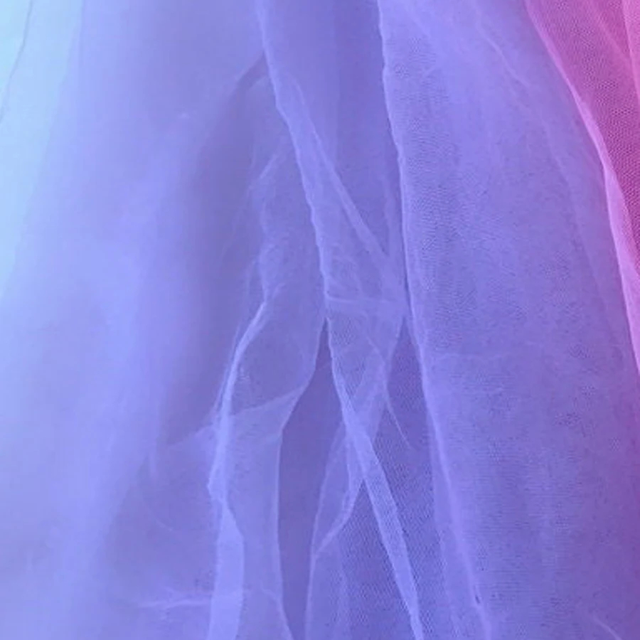 Versatile Soft Tulle Fabrics in Sage Green Blue Yellow for Wedding Decor Curtains Clothing Chair Backs and Encrypted Veils: Red