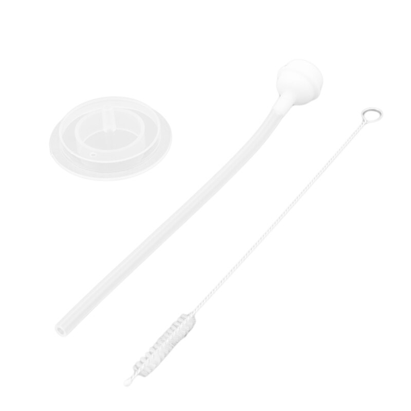 Platube anti-flatulência automático grupo de palha com gravidade bola sucção escova terno universal grande calibre garrafa acessórios