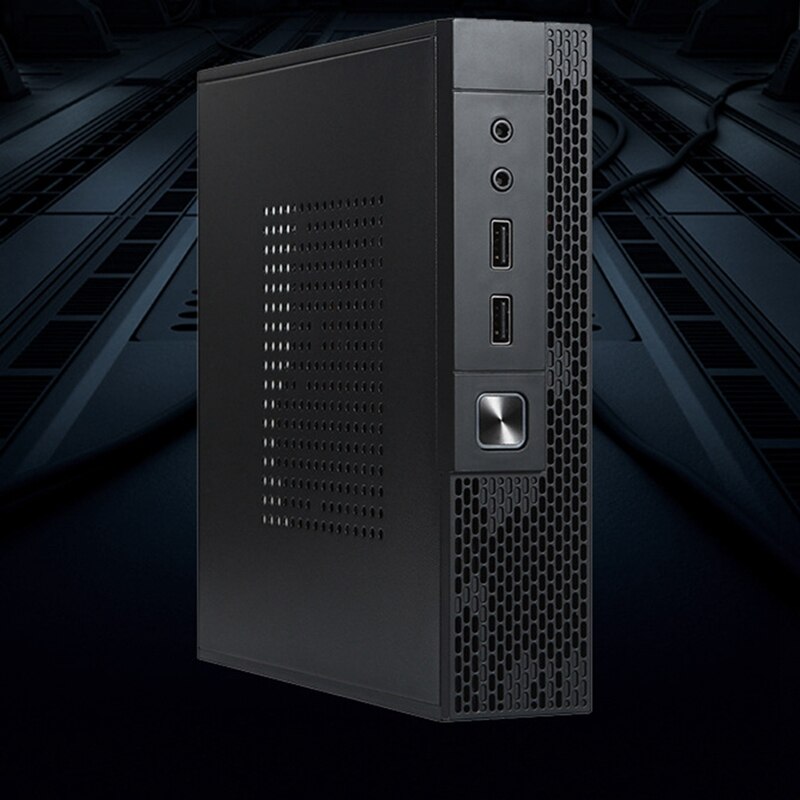Computer Case TX02 Mini Desktop Case Industrial Control HTPC Case With Heat Sink