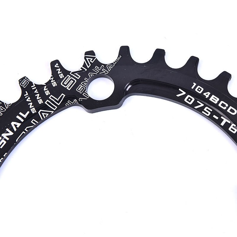 1Pc 32T Chain Ring 104 BCD Round Narrow Wide Tooth Plate 104 BCD Chainwheel 32T Tooth MTB Mountain Bike Chainwheel