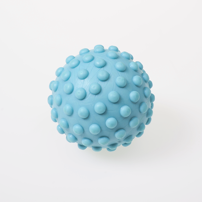 4.5CM Massage Ball Fitness Yoga Balls Muscle Relax Apparatus Trigger Point Fitness Equipment Ball Hand Foot Pain Stress Relief: Blue