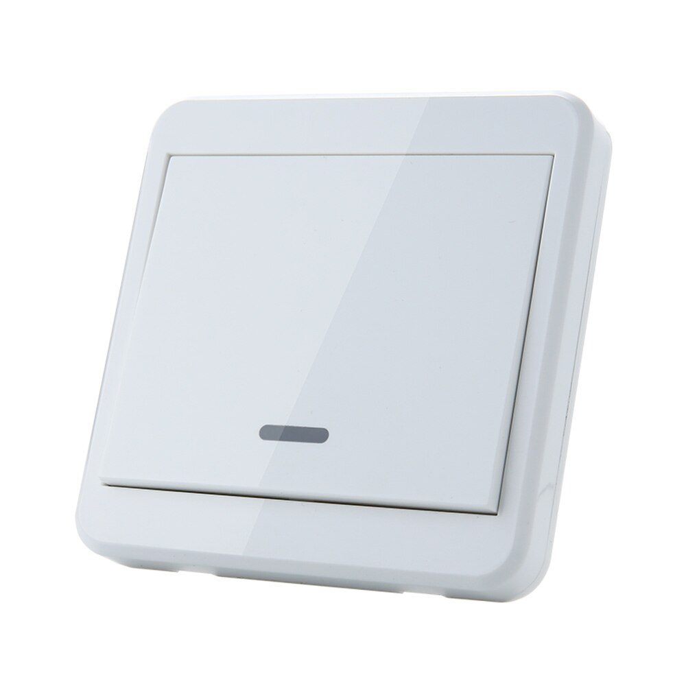 KTNNKG 433 MHz télécommande universelle sans fil 86 panneau mural émetteur RF avec 1 2 3 boutons pour interrupteur d'éclairage de la maison