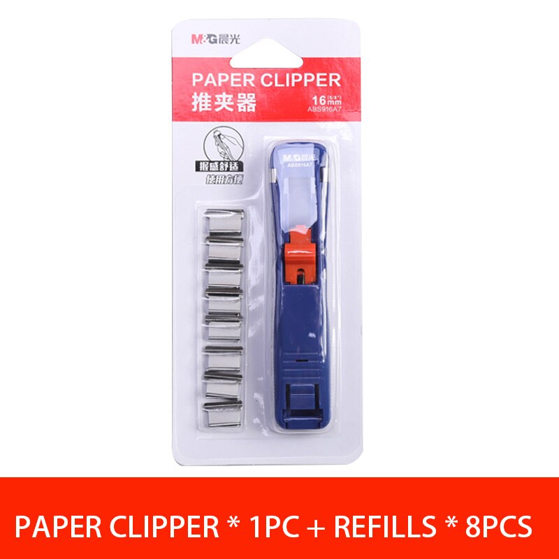 M & G Push Clamp Binding Bestand Paperclip Too... – Grandado