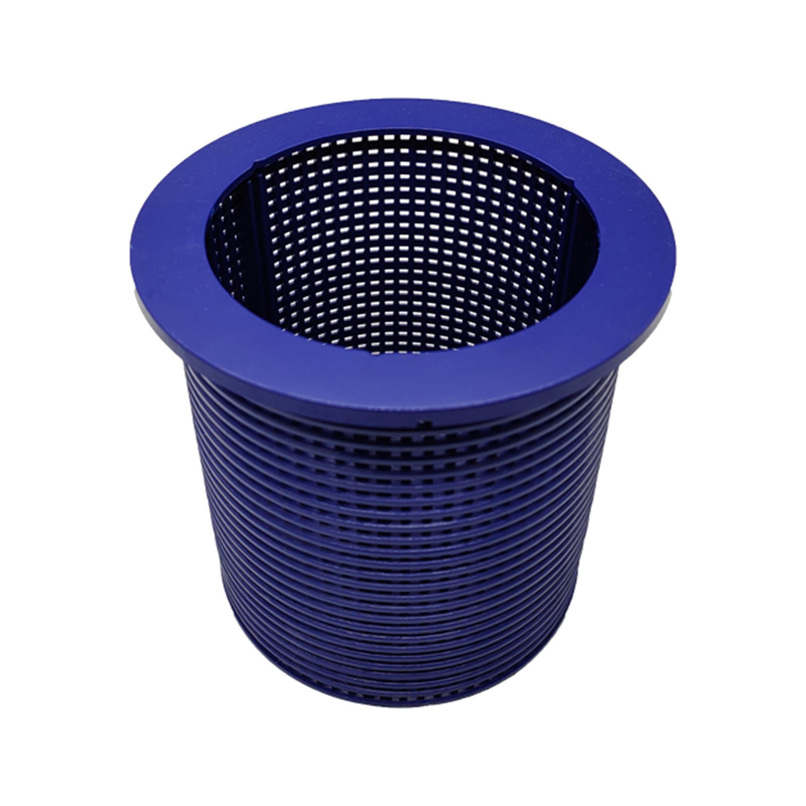 Cesta Skimmer de plástico, herramienta de limpieza de repuesto, malla fina redonda para limpieza de piscinas: J