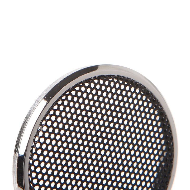 2 Pcs 1/2/3/4/5/6 Inch Speaker Steel Mesh Round Grill Protective Cover Circle