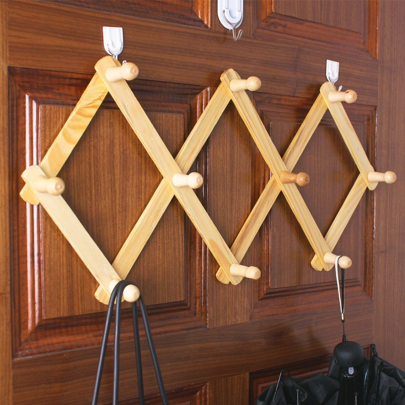Versenkbare Aufhänger Haken Tür Hinter Der Zauberstab Holz Haken Mantel Haken Original Holz Klapp Diamant Große Loat Hängen